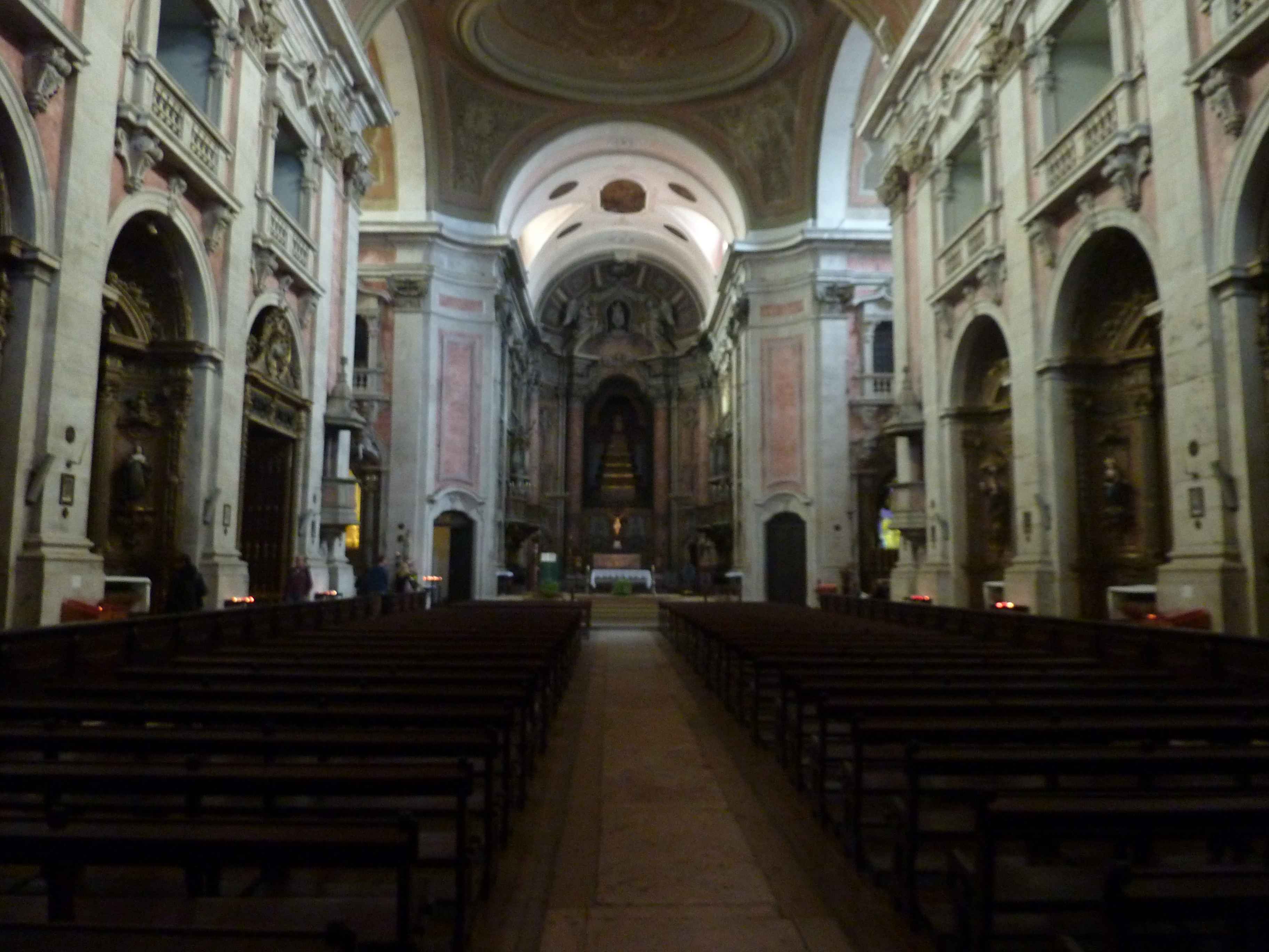 Photos de Interieur Eglise Lisbonne