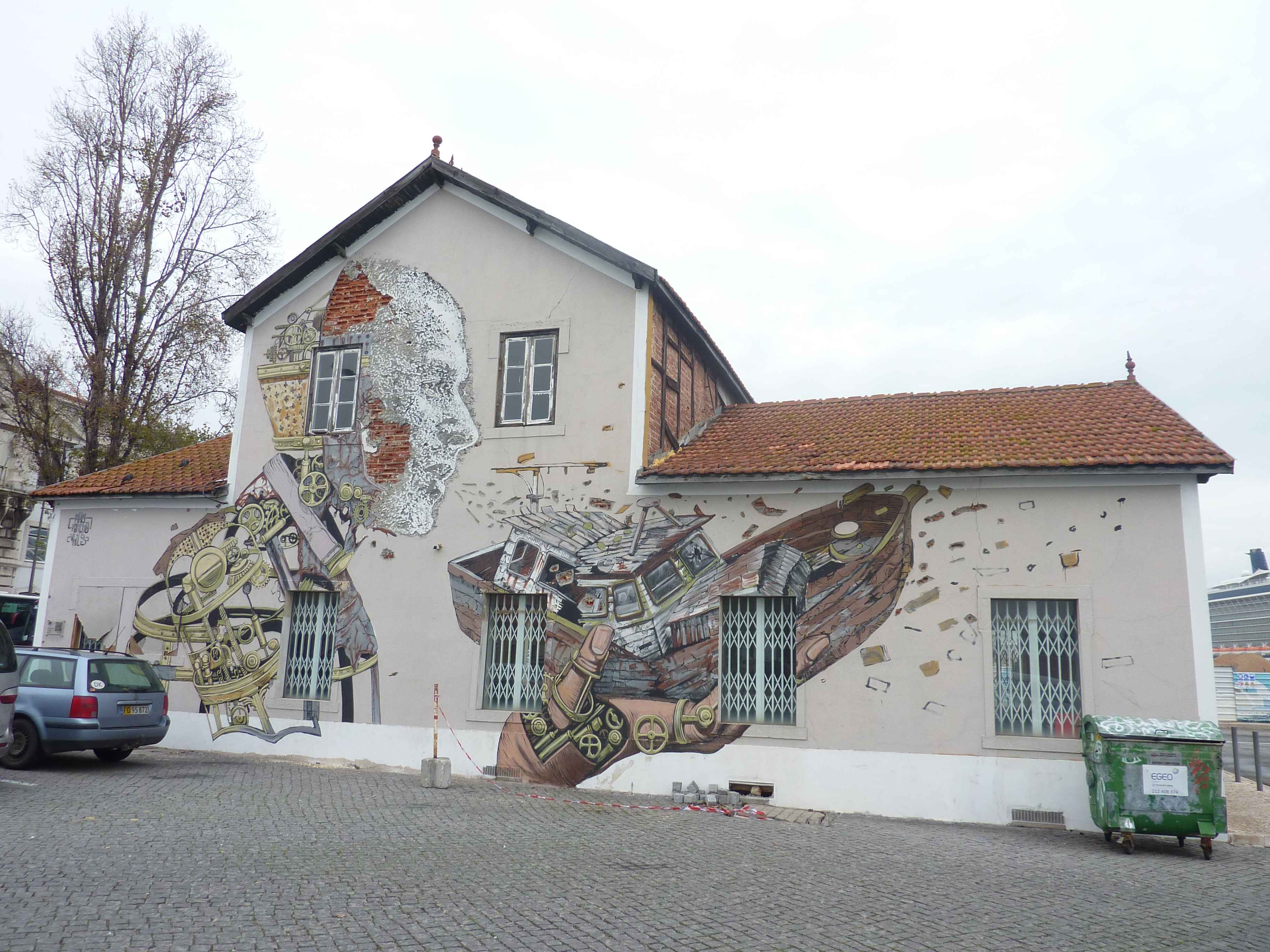 Photos de Peinture Sur Facade Lisbonne