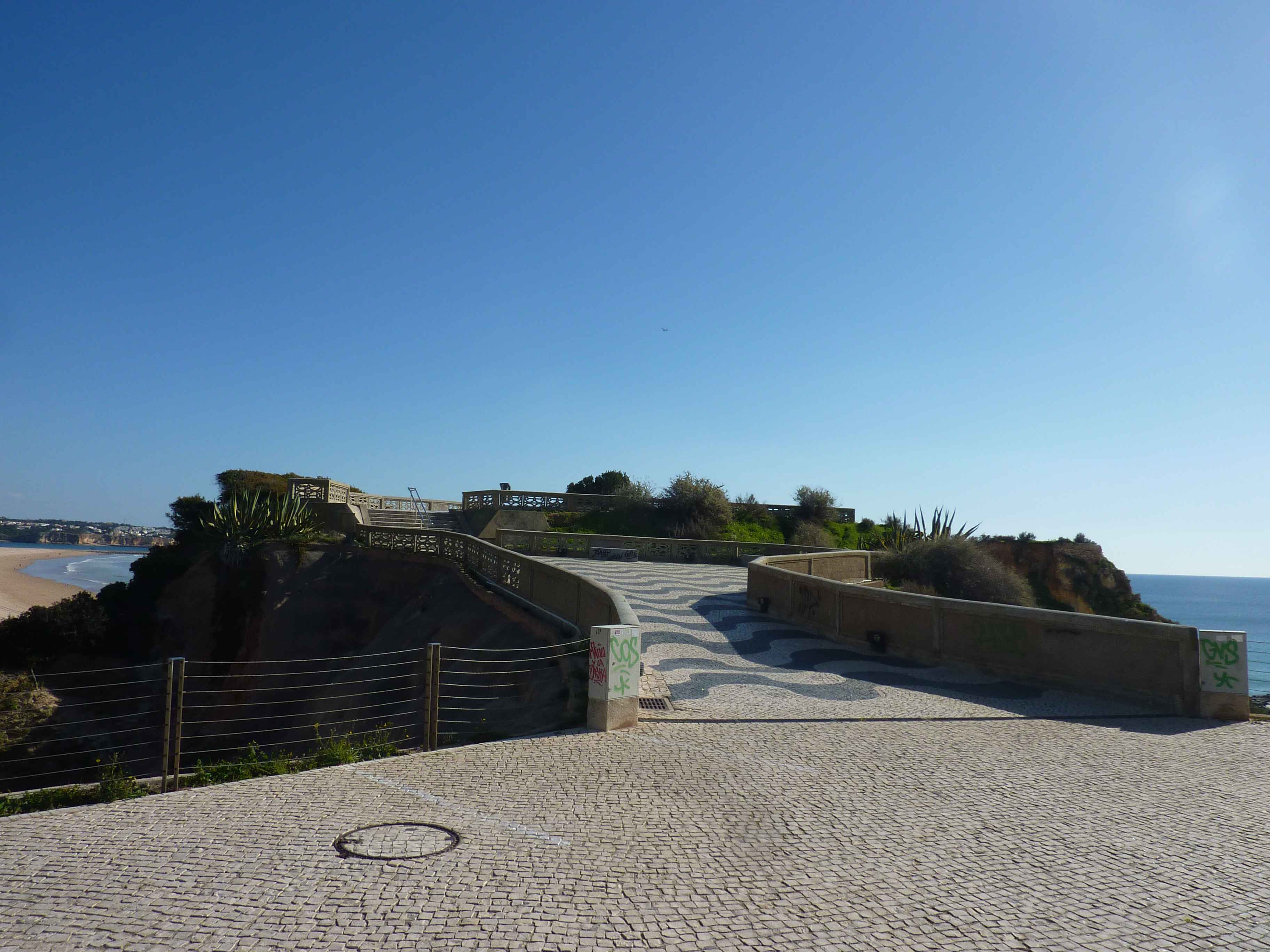 Observation Des Plages De Portimao En Algarve