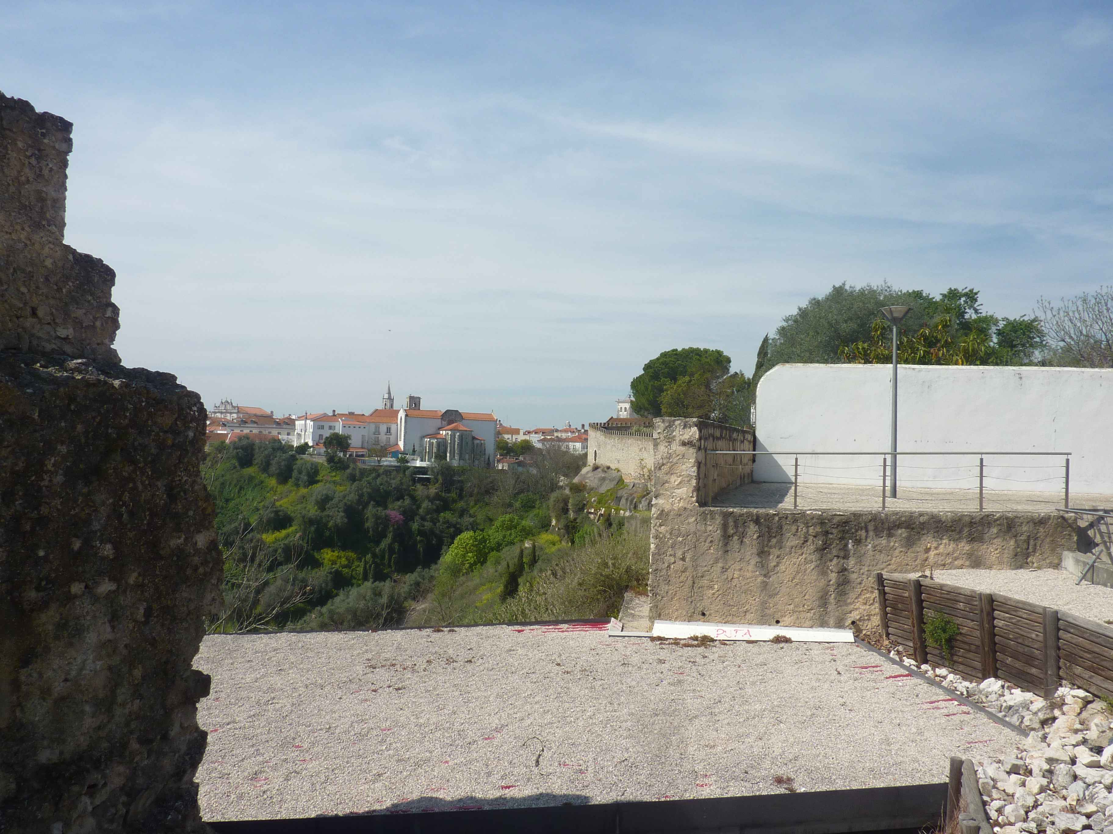 Photos de Vue De La Vieille Ville De Santarem Portugal