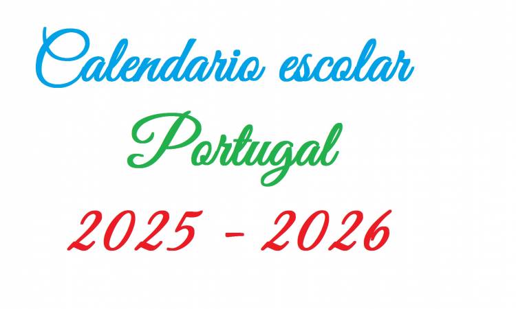 Les dates de vacances scolaires 2025 - 2026 Portugal